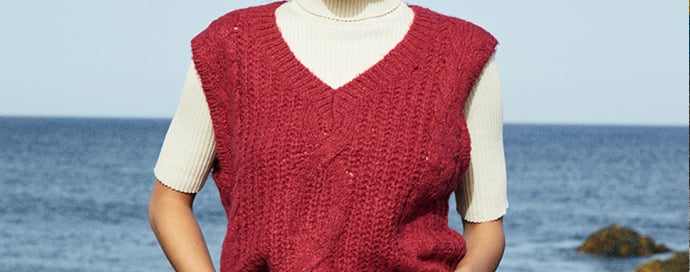 Nouvelle tendance : le pull sans manches