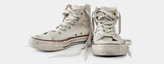 Comment nettoyer des baskets blanches ?