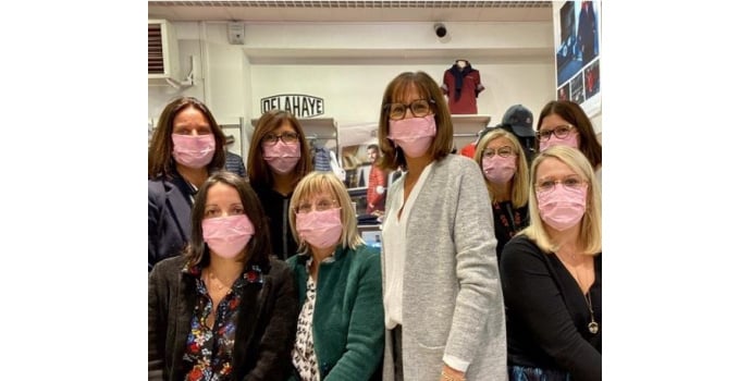 Les équipes CCV se solidarisent pour la lutte contre le cancer du sein